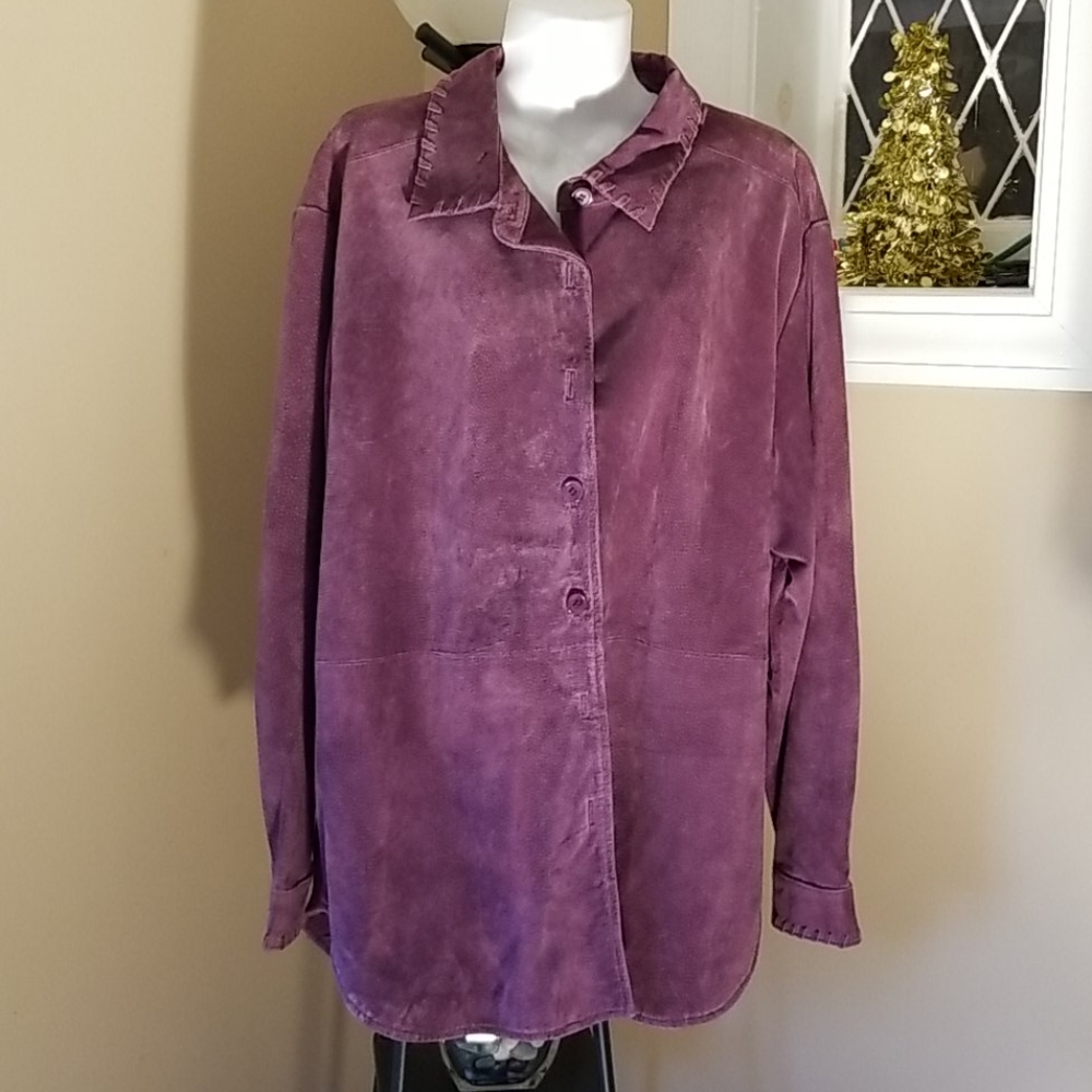 Ladies Suede jacket XL